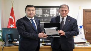 Başkan Tugay Kırgız Başkonsolos Toktobekoviç’i ağırladı