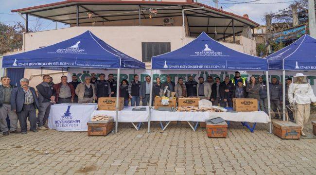 Büyükşehir’den afetzede arıcılara can suyu