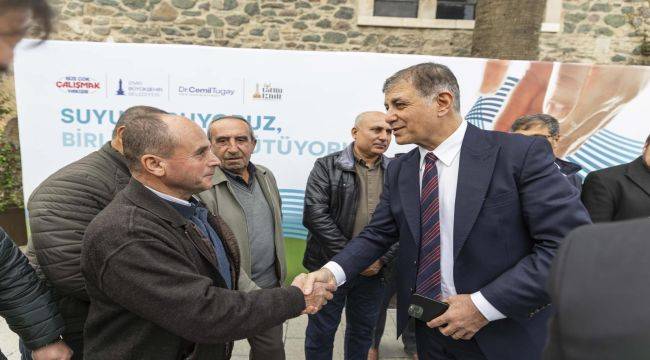 İzmir su için buluştu 