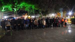 04.17’de duran saat, Seferihisar 6 Şubat’ı unutmadı