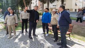 Başkan Tugay’dan Hasanağa Bahçesi’nde sıcak hafta sonu buluşması