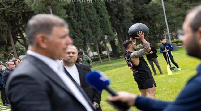 Spor istasyonlarının dördüncüsü Kültürpark’ta açıldı