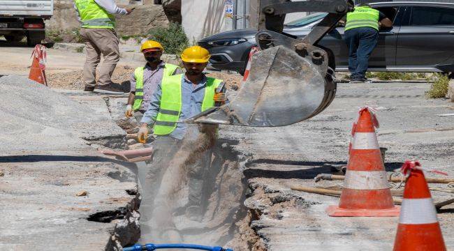 35 kilometrelik içme suyu hattı yenileniyor